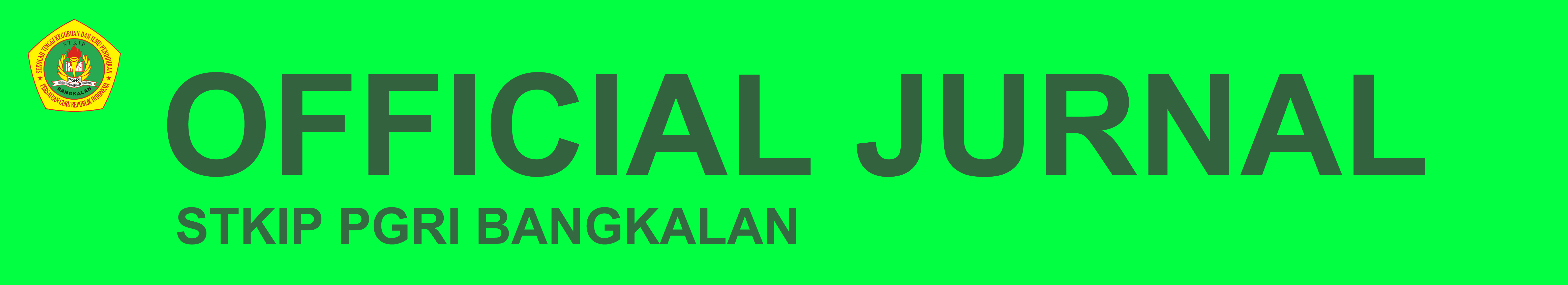 Publikasi jurnal STKIP PGRI Bangkalan